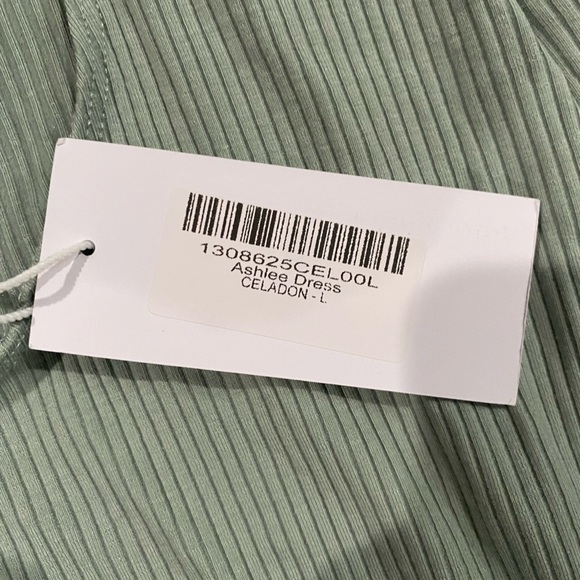 Reformation Ashlee Midi Dress Strappy Open Back Minimalist‎ Modern Soft Glam - Picture 8 of 9